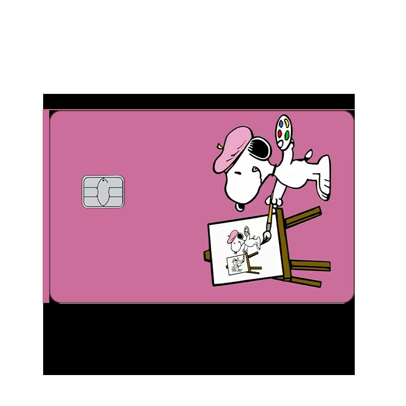 Nuevas pegatinas lindas de Snoopy para tarjetas