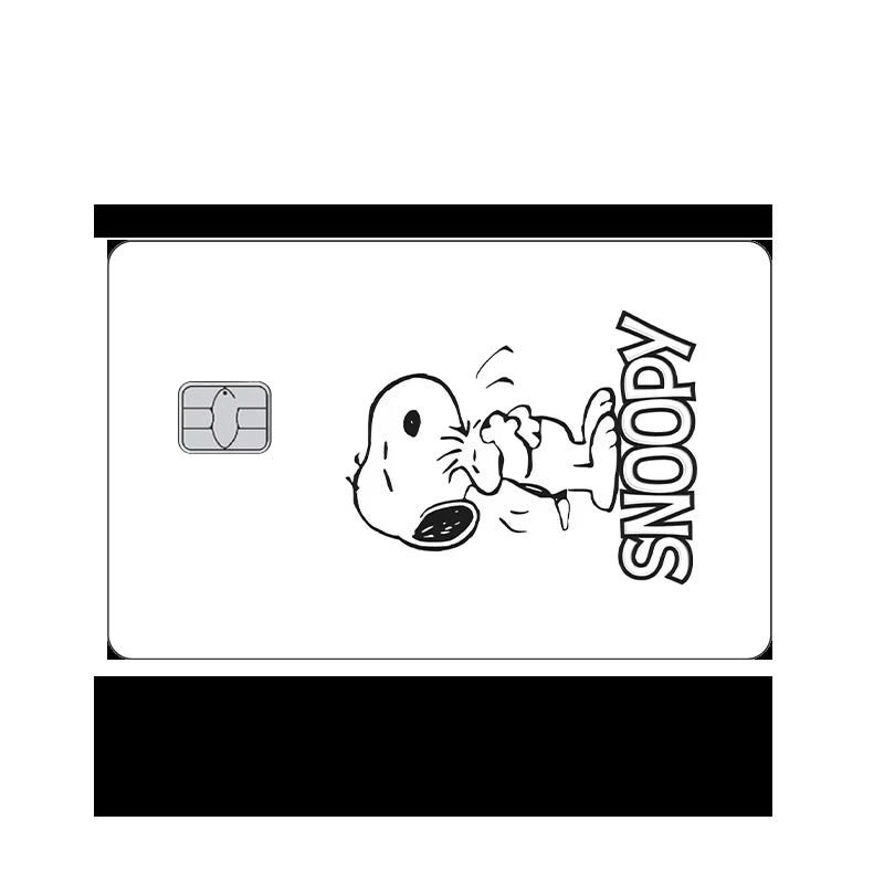 Nuevas pegatinas lindas de Snoopy para tarjetas