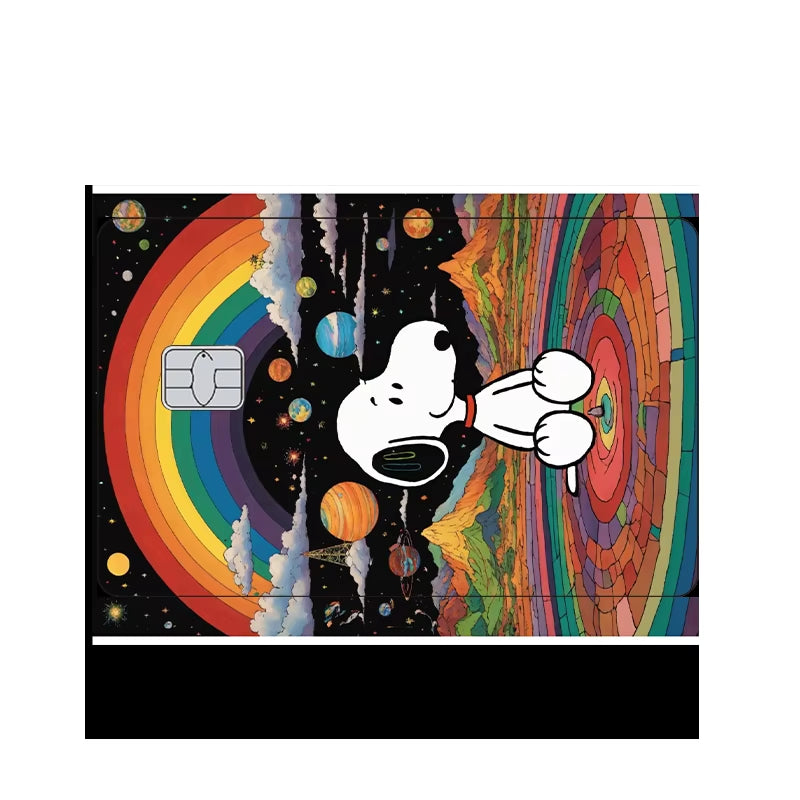Nuevas pegatinas lindas de Snoopy para tarjetas