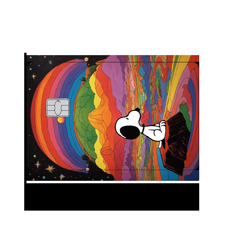 Nuevas pegatinas lindas de Snoopy para tarjetas