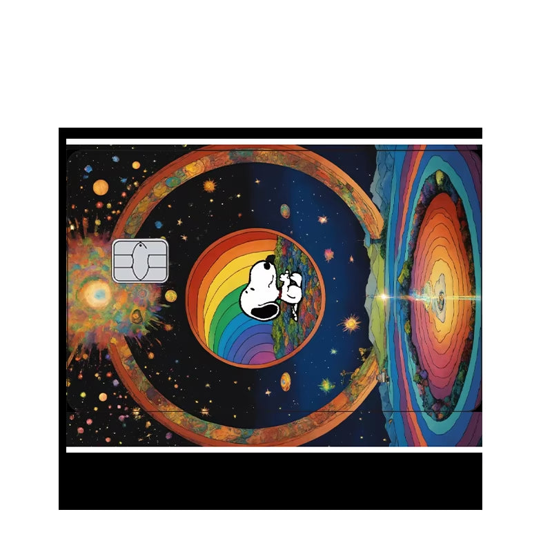 Nuevas pegatinas lindas de Snoopy para tarjetas