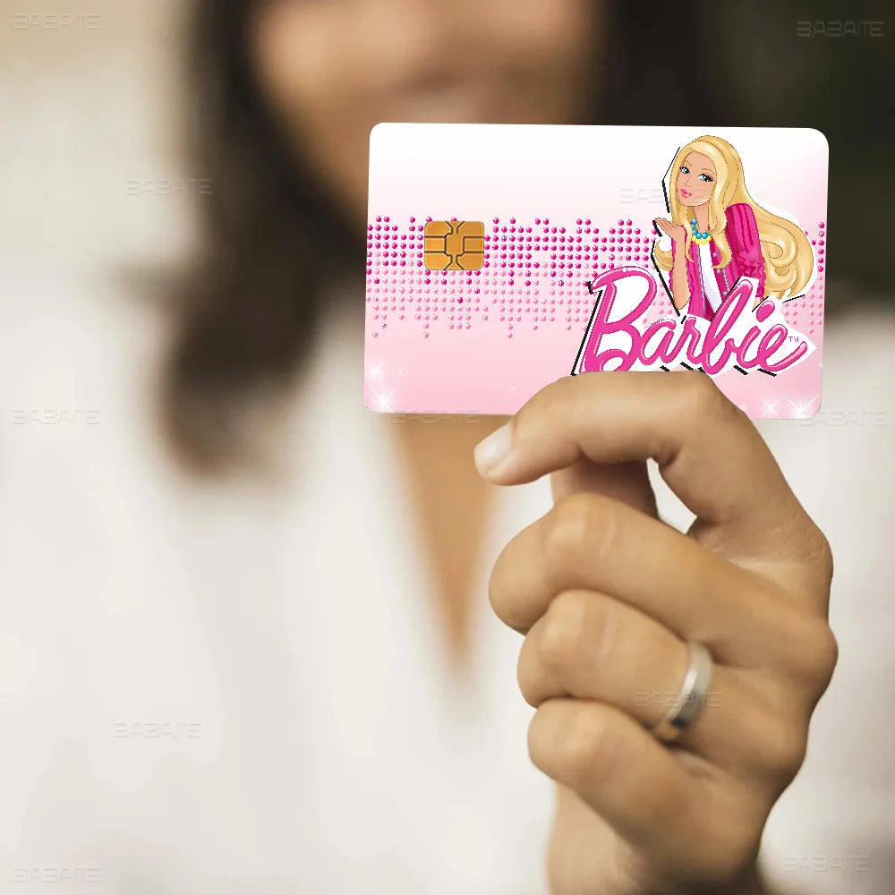 B_Bar-Bies Anime Young Creidt Card Debit Card Sticker Film Case Front Tape for Small Big Chip No Chip