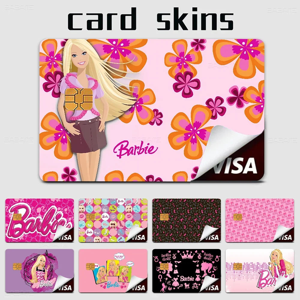 B_Bar-Bies Anime Young Creidt Card Debit Card Sticker Film Case Front Tape for Small Big Chip No Chip