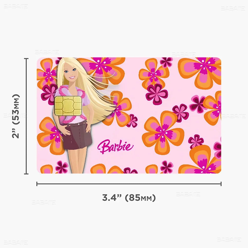 B_Bar-Bies Anime Young Creidt Card Debit Card Sticker Film Case Front Tape for Small Big Chip No Chip