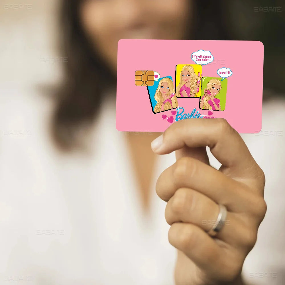 B_Bar-Bies Anime Young Creidt Card Debit Card Sticker Film Case Front Tape for Small Big Chip No Chip