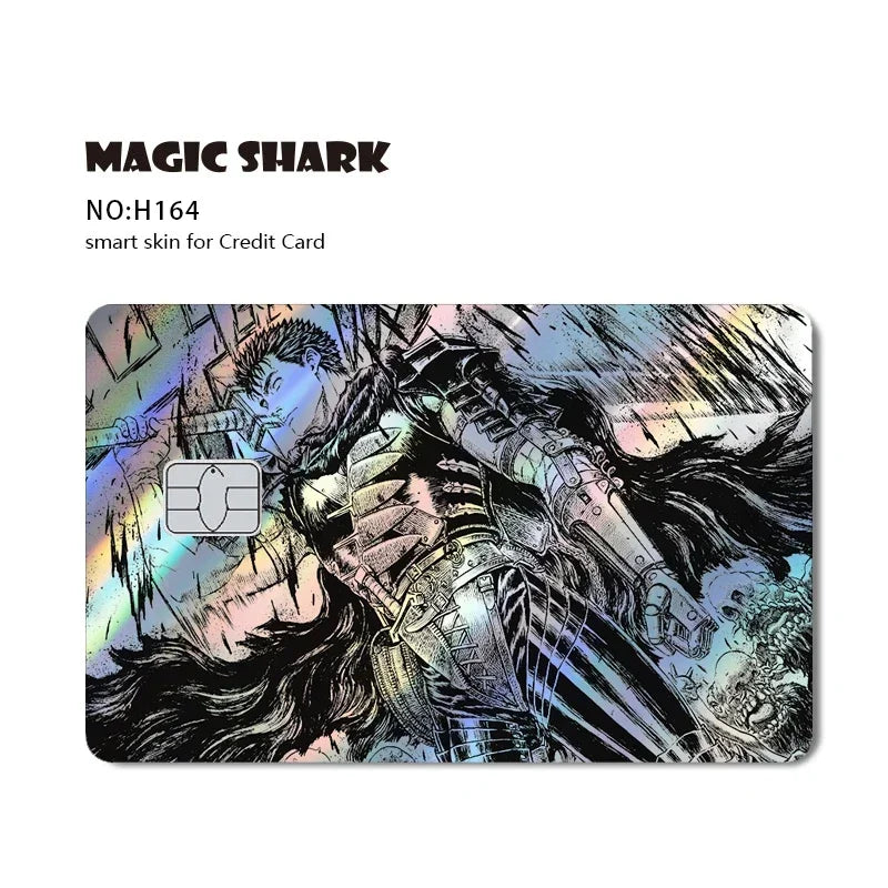 Pegatina reflectante dorada YU GI OH