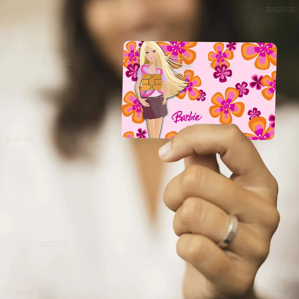 B_Bar-Bies Anime Young Creidt Card Debit Card Sticker Film Case Front Tape for Small Big Chip No Chip