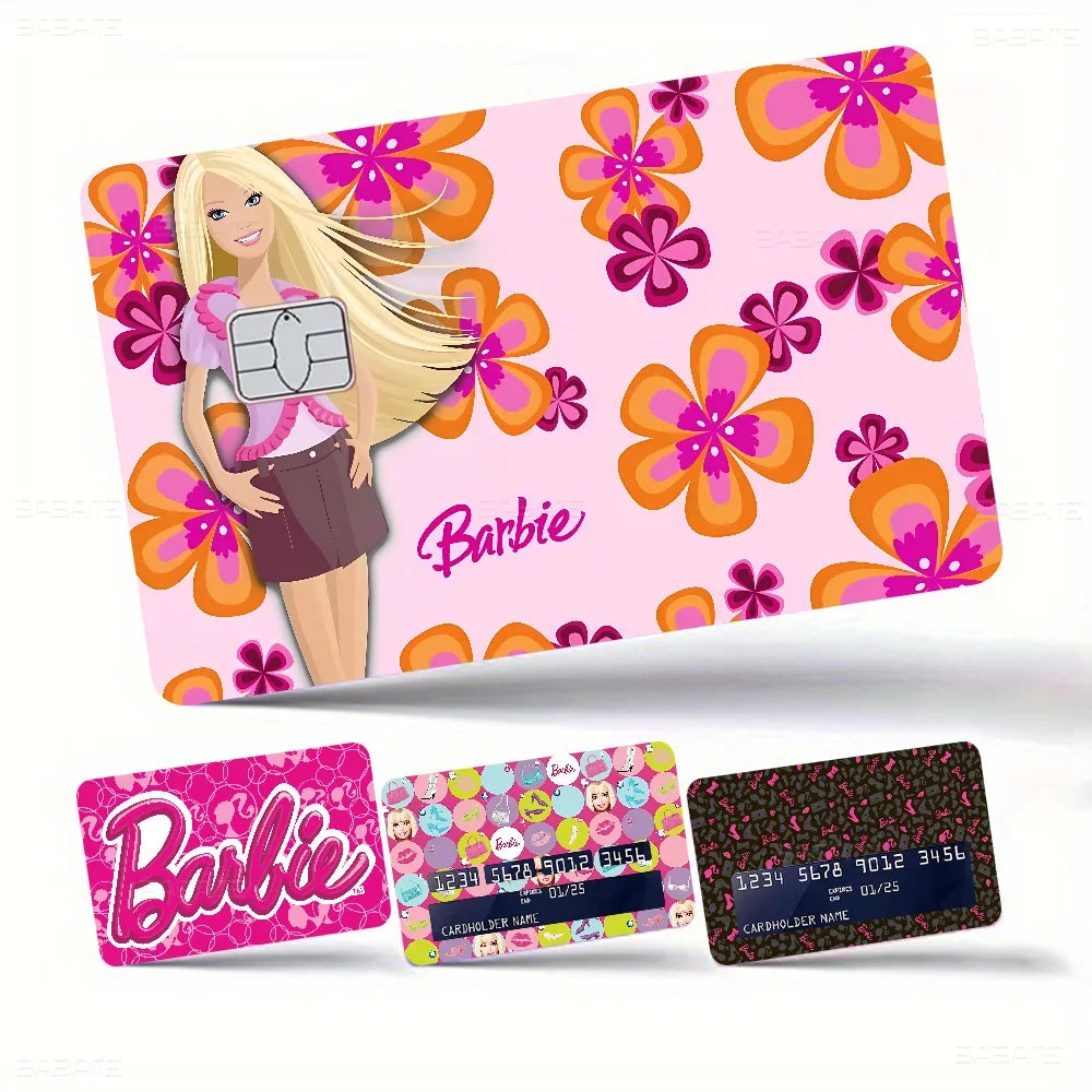 B_Bar-Bies Anime Young Creidt Card Debit Card Sticker Film Case Front Tape for Small Big Chip No Chip