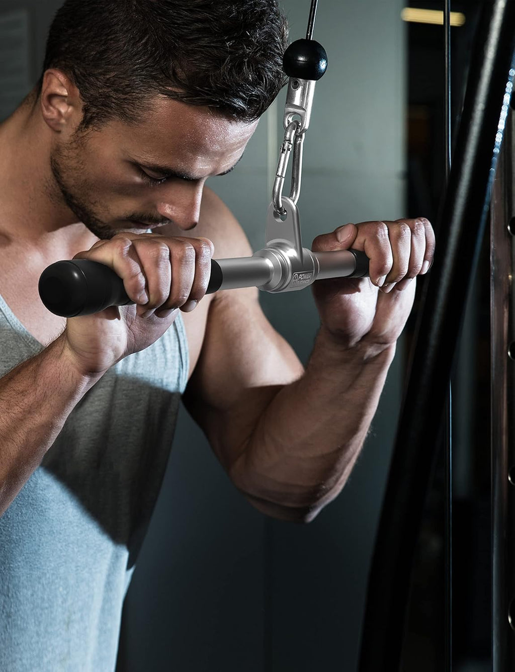 Accesorio para Máquina de Poleas, Accesorios LAT Pulldown – Equipos para Poleas de Gimnasio, Accesorios para Gimnasio en Casa.