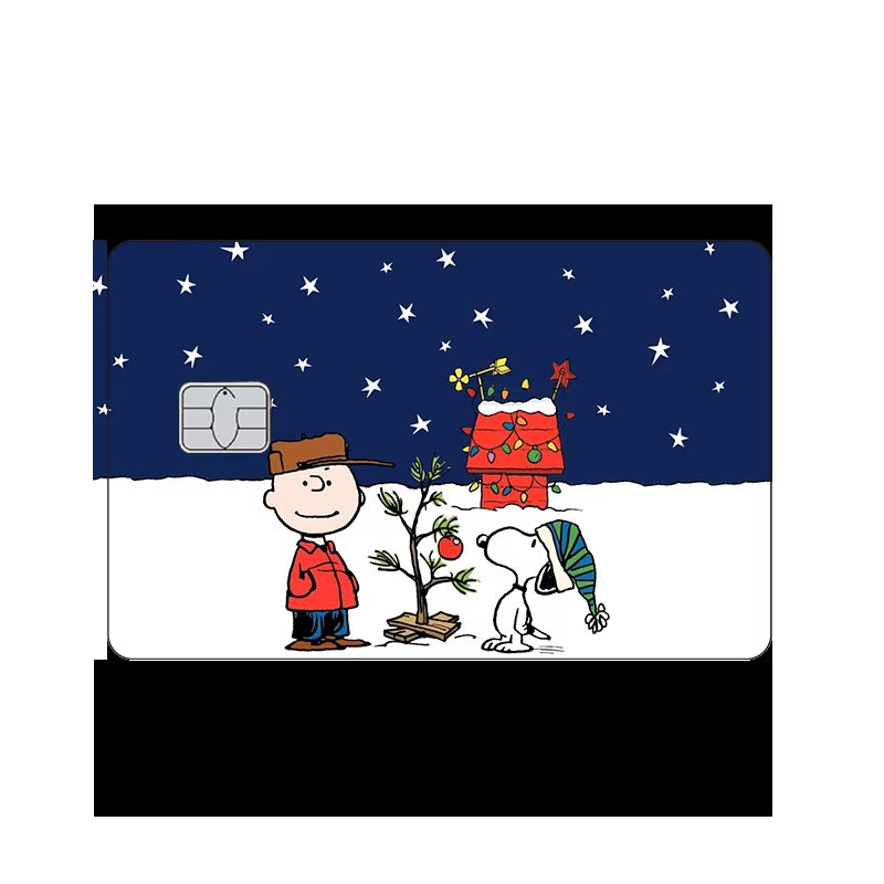 Nuevas pegatinas lindas de Snoopy para tarjetas 