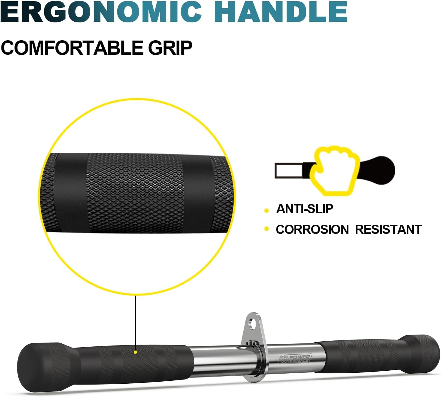 Accesorio para Máquina de Poleas, Accesorios LAT Pulldown – Equipos para Poleas de Gimnasio, Accesorios para Gimnasio en Casa.