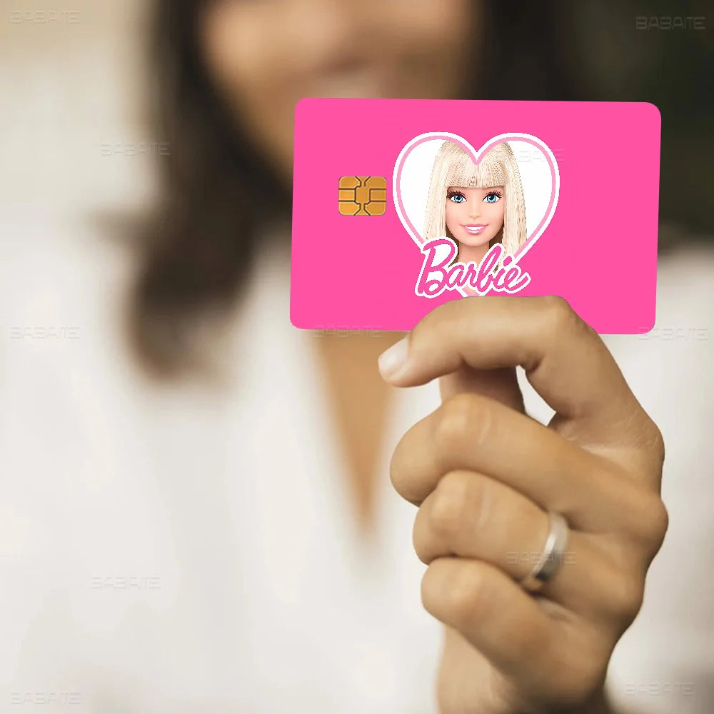 B_Bar-Bies Anime Young Creidt Card Debit Card Sticker Film Case Front Tape for Small Big Chip No Chip