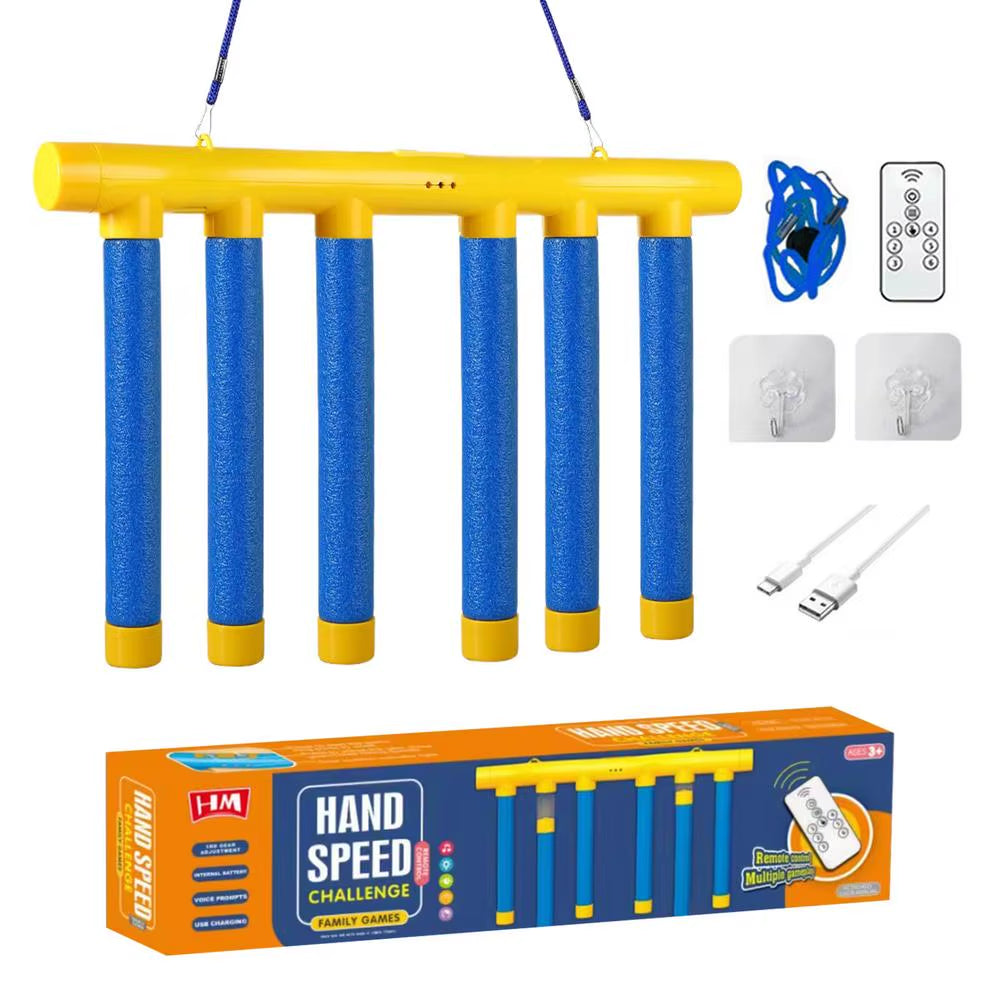 Juego de Palitos que Caen – Juguete Infantil para Atrapar Palitos Juguete Educativo de Reacción Rápida – Entrenamiento de Habilidad y Coordinación – Juego Interactivo Deportivo para Padres e Hijos.