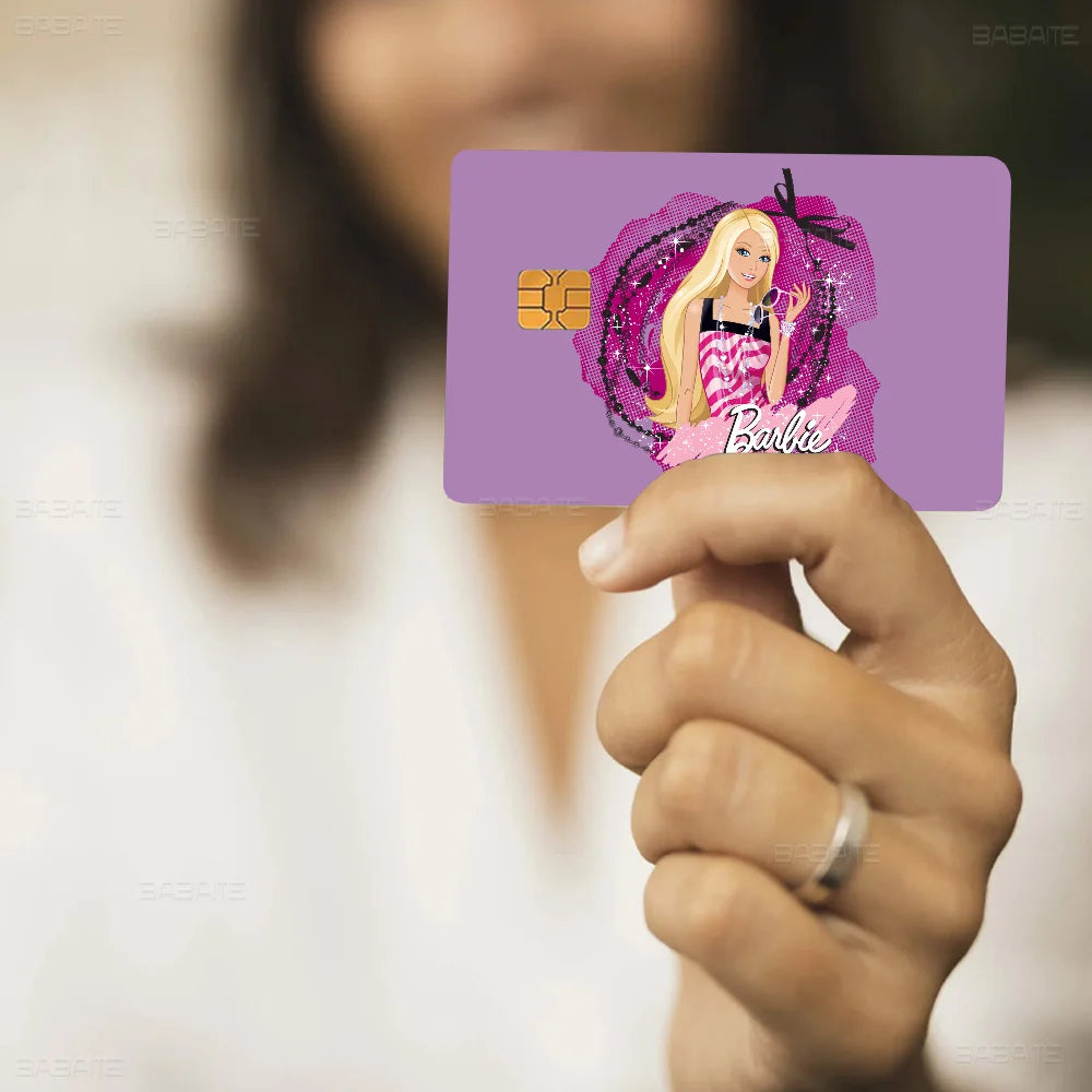 B_Bar-Bies Anime Young Creidt Card Debit Card Sticker Film Case Front Tape for Small Big Chip No Chip