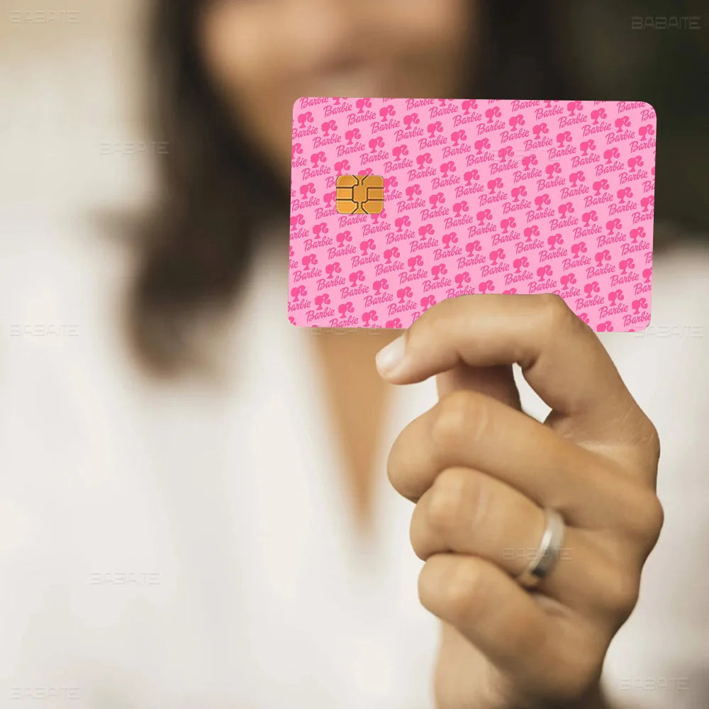 B_Bar-Bies Anime Young Creidt Card Debit Card Sticker Film Case Front Tape for Small Big Chip No Chip