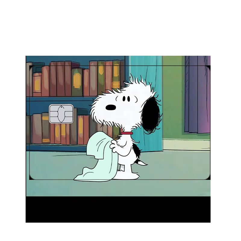 Nuevas pegatinas lindas de Snoopy para tarjetas 